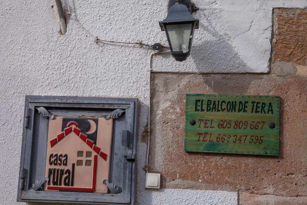 Casa Rural El Balcon De Tera Affittacamere Esterno foto